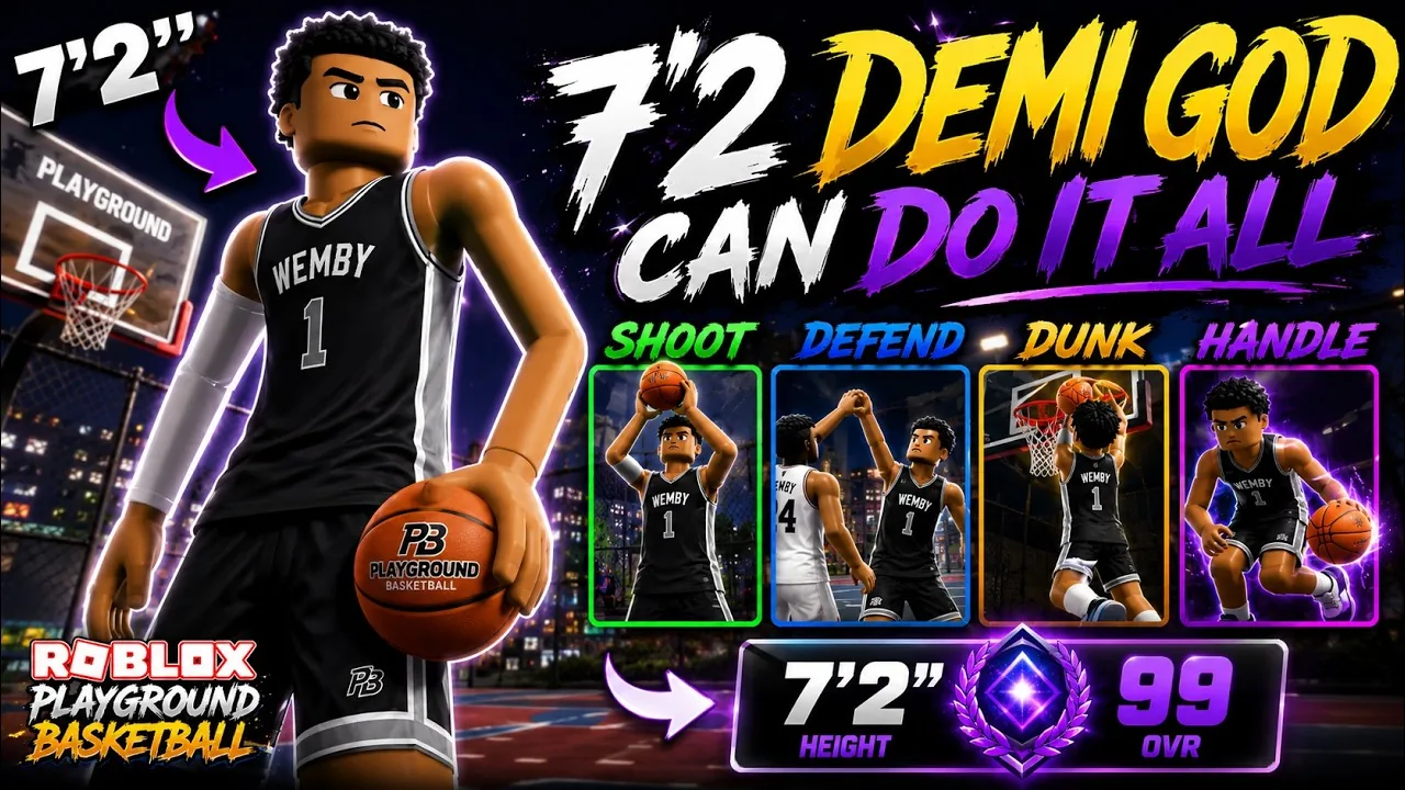 Playground Basketball Stretch Build: Best Setups and Attributes