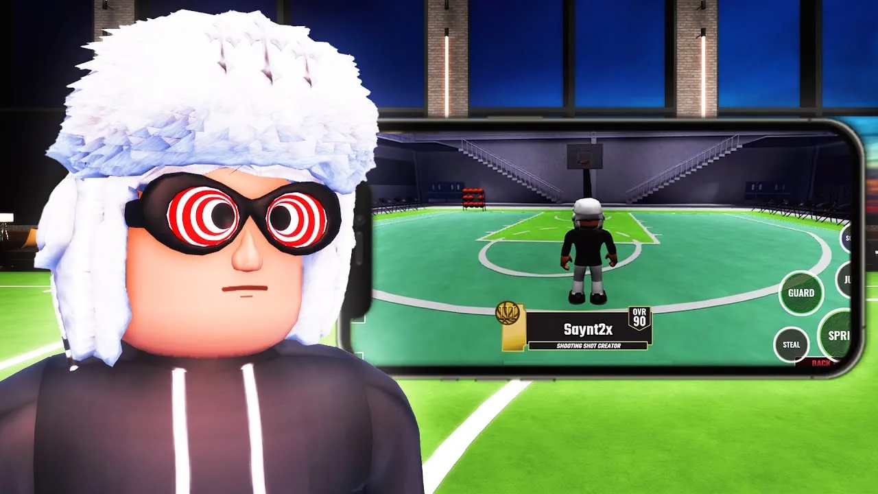 Playground Basketball Mobile Controls and Touchscreen Layout